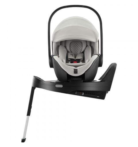 Britax Romer BABY SAFE Pro - rozkładany fotelik samochodowy 0-13kg zestaw z bazą | Linen Grey | LUX